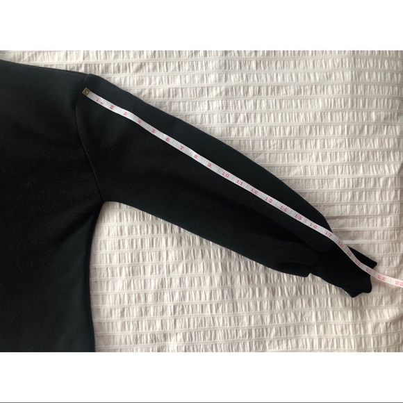 Bubble Sleeve Turtle Neck with Fleece Lining - Picture 14 of 16